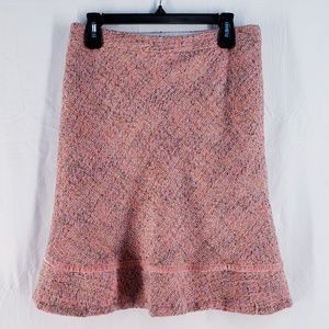 Gap Tweed Salmon Skirt S8 Excellent condition